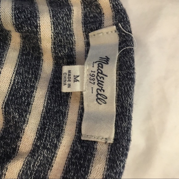 Madewell Long Sleeve Striped Top - Picture 3 of 3